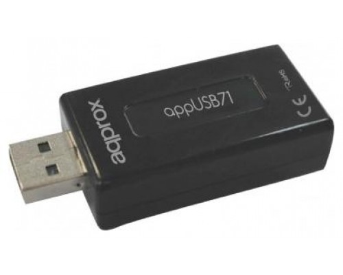 TARJETA SONIDO 7.1 USB + VOLUME APPROX-AA1 TARJETA SONIDO 7.1 USB + VOLUME APPROX