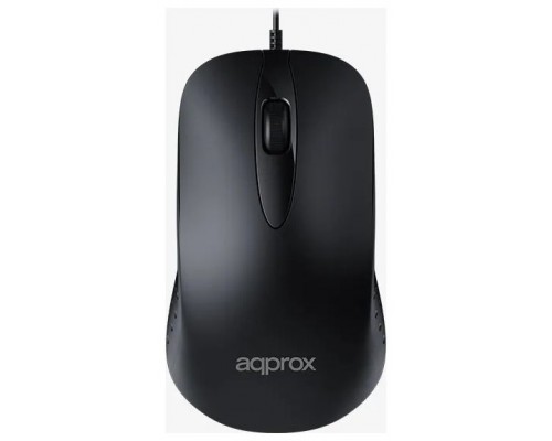 RATON OPTICO XM100 NEGRO APPROX
