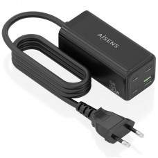CARGADOR AISENS ASCH-100W4P054-BK
