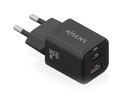 CARGADOR AISENS ASCH-30W2P021-BK-DU1 CARGADOR AISENS ASCH-30W2P021-BK
