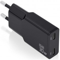 CARGADOR AISENS ASCH-30W2P049-BK-DU1 CARGADOR AISENS ASCH-30W2P049-BK