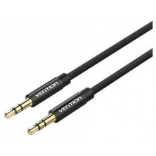 CABLE AUDIO ESTEREO JACK 3.5/M JACK 3.5/M 1.5 M NEGRO VENTION
