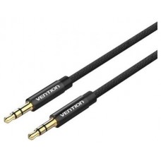 CABLE AUDIO ESTEREO JACK 3.5/M JACK 3.5/M 3 M NEGRO VENTION-AA1 CABLE AUDIO ESTEREO JACK 3.5/M JACK 3.5/M 3 M NEGRO VENTION