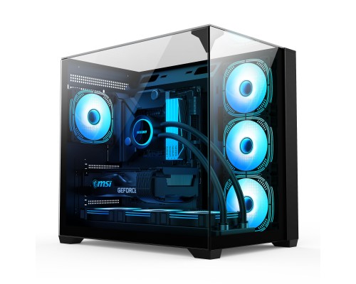 CAJA SEMITORRE ATX N2026 F-RGB NEGRO BITFENIX