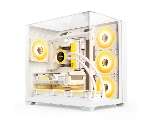 CAJA SEMITORRE ATX N2026 F-RGB BLANCO BITFENIX
