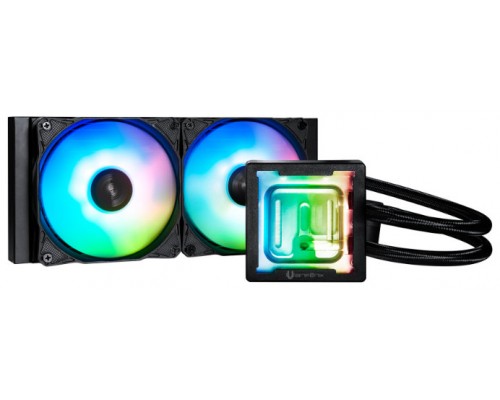 REFRIGERACION LIQUIDA CUBE AIO 240 A-RGB NEGRO BITFENIX