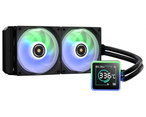 REFRIGERACION LIQUIDA KUZY AIO LCD 240 A-RGB NEGRO BITFENIX