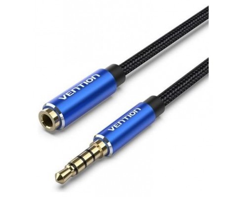 CABLE AUDIO ESTEREO JACK 3.5/M JACK 3.5/H 1.5 M AZUL VENTION-AA1 CABLE AUDIO ESTEREO JACK 3.5/M JACK 3.5/H 1.5 M AZUL VENTION