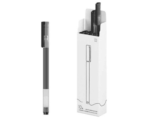 CAJA DE BOLIGRAFOS DE TINTA DE GEL Mi HIGH-CAPACITY 10 UDS NEGRO XIAOMI