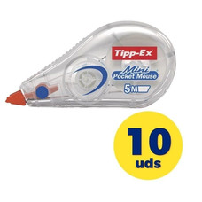 CORRECTOR ESCRITURA TIPPEX BIC CINTA MINI 10U