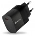 CARGADOR PARED GaN2 USB-C 20W NEGRO NGS