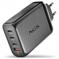 CARGADOR PARED GaN 3xUSB-C + USB-A 240W NEGRO NGS-AA19 CARGADOR PARED GaN 3xUSB-C + USB-A 240W NEGRO NGS