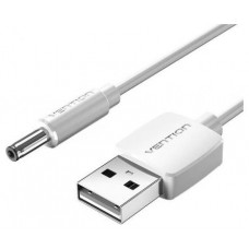 CONVERSOR USB/M DC 3.5 MM/M 0.5 M BLANCO VENTION
