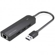 DOCKING STATION 5 PUERTOS USB-A 3xUSB 2.0/1xRJ45/MICRO-B NEGRO VENTION