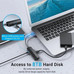 DOCKING STATION 5 PUERTOS USB-A 3xUSB 2.0/1xRJ45/MICRO-B NEGRO VENTION