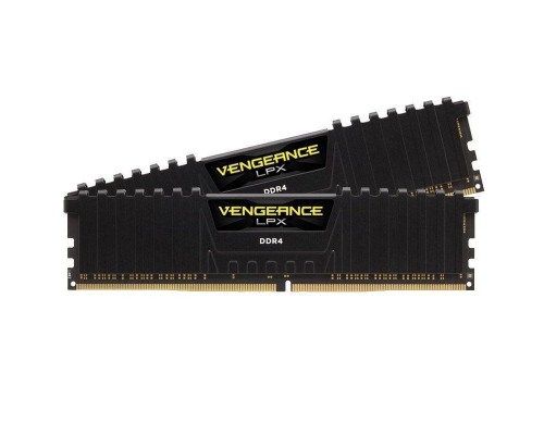 DDR4 16 GB(2X8KIT) 3200 VENGEANCE LPX BLACK CORSAIR