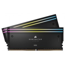 DDR5 32 GB(2X16KIT) 6000 DOMINATOR TITANIUM RGB BLACK CORSAIR-AA142 DDR5 32 GB(2X16KIT) 6000 DOMINATOR TITANIUM RGB BLACK CORSAIR
