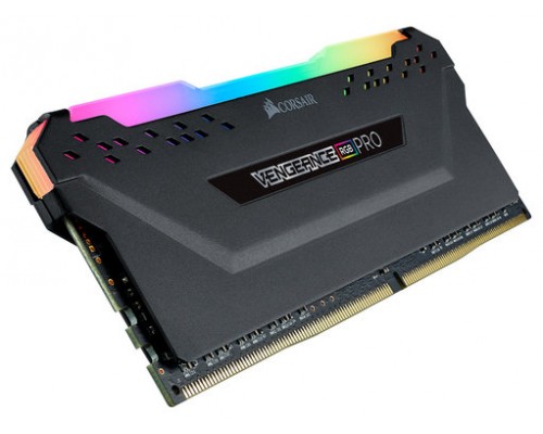 DDR4 8 GB 3200 VENGEANCE PRO BLACK RGB LED CORSAIR-AA21 DDR4 8 GB 3200 VENGEANCE PRO BLACK RGB LED CORSAIR