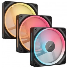 VENTILADOR AUXILIAR LX120-R ICUE LINK RGB 120MM BLACK TRIPLE PACK CORSAIR