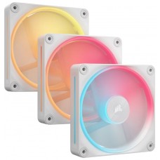 VENTILADOR AUXILIAR LX120-R ICUE LINK RGB 120MM WHITE TRIPLE PACK CORSAIR