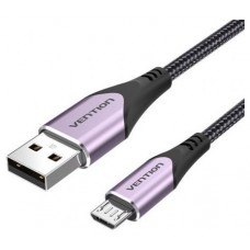 CABLE USB 2.0 A MICRO USB M-M 2 M PURPURA VENTION