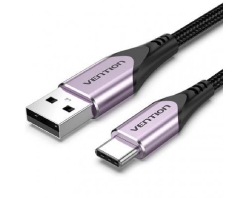 CABLE USB-A A USB-C M-M 1 M PURPURA VENTION
