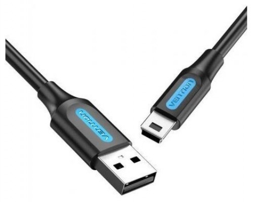 CABLE USB 2.0 MINI USB/M A USB/M 3 M NEGRO VENTION-AA1 CABLE USB 2.0 MINI USB/M A USB/M 3 M NEGRO VENTION