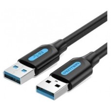 CABLE USB-A A USB-A M-M 1.5 M NEGRO VENTION-AA1 CABLE USB-A A USB-A M-M 1.5 M NEGRO VENTION