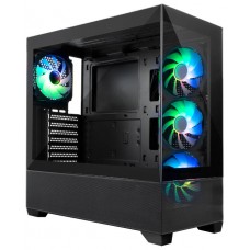 CAJA SEMITORRE ATX GA250 VISION A-RGB NEGRO COOLBOX