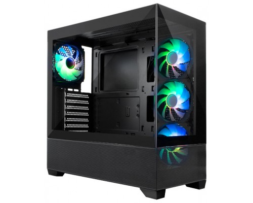 CAJA SEMITORRE ATX GA250 VISION A-RGB NEGRO COOLBOX