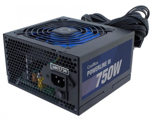FUENTE ALIM. ATX 750W POWERLINE III COOLBOX-AA9 FUENTE ALIM. ATX 750W POWERLINE III COOLBOX