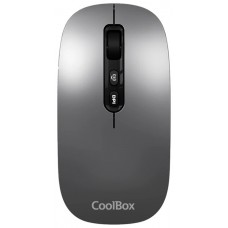 RATON OPTICO WIRELESS W02 IA GRIS COOLBOX