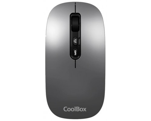 RATON OPTICO WIRELESS W02 IA GRIS COOLBOX