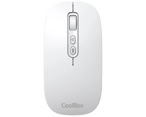 RATON OPTICO WIRELESS W02 IA BLANCO COOLBOX