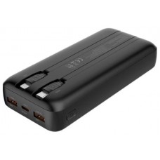 POWER BANK 10000mAh 20W + CABLES INTEGRADOS USB-C/LIGHTING NEGRO COOLBOX-AA3 POWER BANK 10000mAh 20W + CABLES INTEGRADOS USB-C/LIGHTING NEGRO COOLBOX
