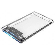 CAJA EXTERNA HDD 2.5"" USB3.0 SCT-2533 TRANSPARENTE COOLBOX