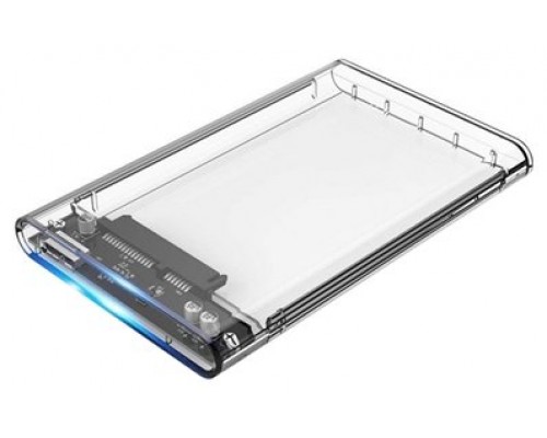 CAJA EXTERNA HDD 2.5"" USB3.0 SCT-2533 TRANSPARENTE COOLBOX-AA2 CAJA EXTERNA HDD 2.5"" USB3.0 SCT-2533 TRANSPARENTE COOLBOX