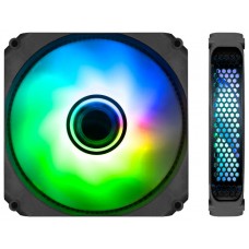 VENTILADOR AUXILIAR A-RGB 120MM INFINITY NEGRO COOLBOX-AA1 VENTILADOR AUXILIAR A-RGB 120MM INFINITY NEGRO COOLBOX