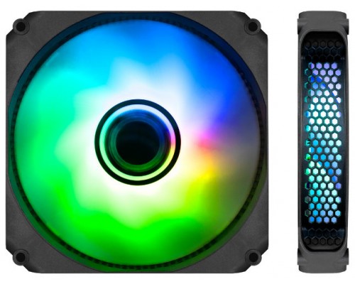 VENTILADOR AUXILIAR A-RGB 120MM INFINITY NEGRO COOLBOX