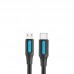 CABLE USB-C 2.0 A MICRO USB M-M 1.5 M NEGRO VENTION