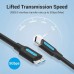 CABLE USB 3.0 MICROUSB/M USB-C/M 1 M NEGRO VENTION