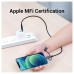 CABLE USB 2.0/M MICRO USB/M-USB-C/M-LIGHTNING-M 1 M GRIS VENTION