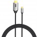 CONVERSOR USB-C A HDMI/M 4K 1.5 M NEGRO VENTION