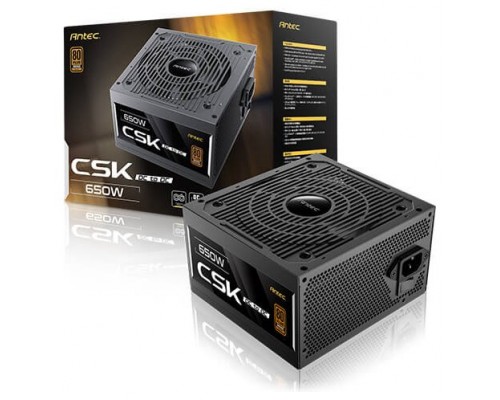 FUENTE ALIM. 650W 80+ BRONZE CSK DC NEGRO ANTEC