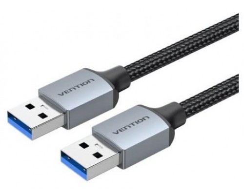 CABLE USB-A 3.0 A USB-A M-M 0.5 M NEGRO VENTION