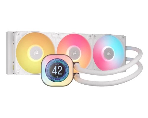REFRIGERACION LIQUIDA ICUE LINK TITAN 360 RX LCD AIO WHITE CORSAIR