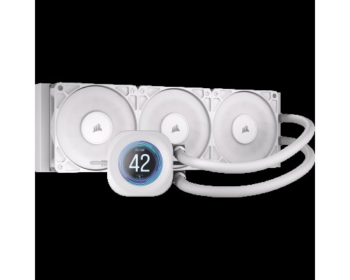 REFRIGERACION LIQUIDA NAUTILUS RS LCD 360 WHITE CORSAIR