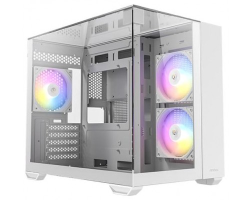 CAJA MINITORRE MICROATX CX600M TRIO RGB BLANCO ANTEC