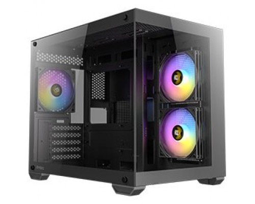 CAJA MINITORRE MICROATX CX600M A-RGB NEGRO ANTEC