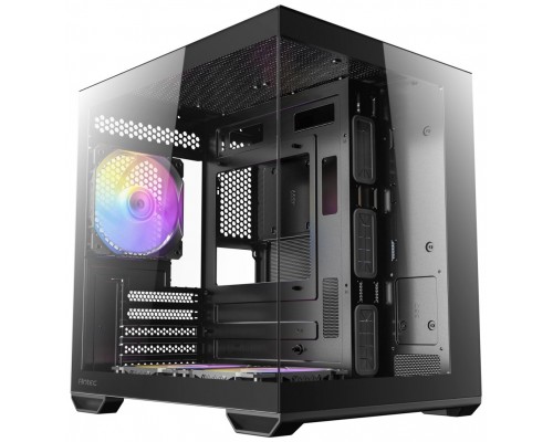 CAJA MINITORRE MICROATX CX60M A-RGB NEGRO ANTEC-AA15 CAJA MINITORRE MICROATX CX60M A-RGB NEGRO ANTEC